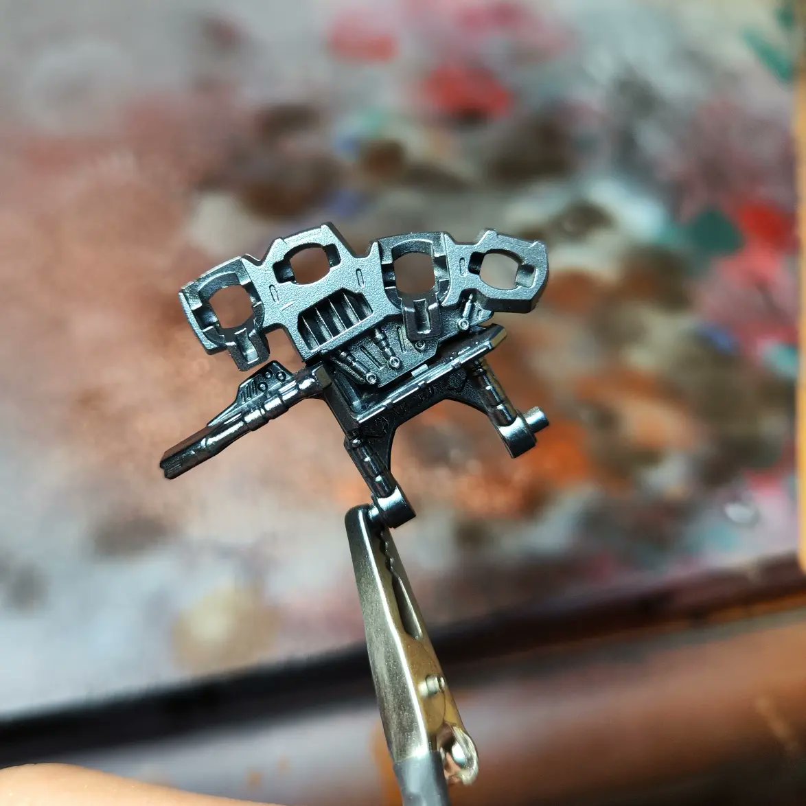 HobbyLifeStudio's tweet photo. 1/35 ZW18 Spideath
ลงสีโครงในเรียบร้อยแล้ว ตัวนี้ไม่ต้องเนี๊ยบมากเพราะเราจะเน้นทำเก่าๆพังๆไปเลย
5วันก่อนส่งงานAK
#TakaraTomy #Zoids #ZoidsWild #Spideath https://t.co/qoVlyeL2Td