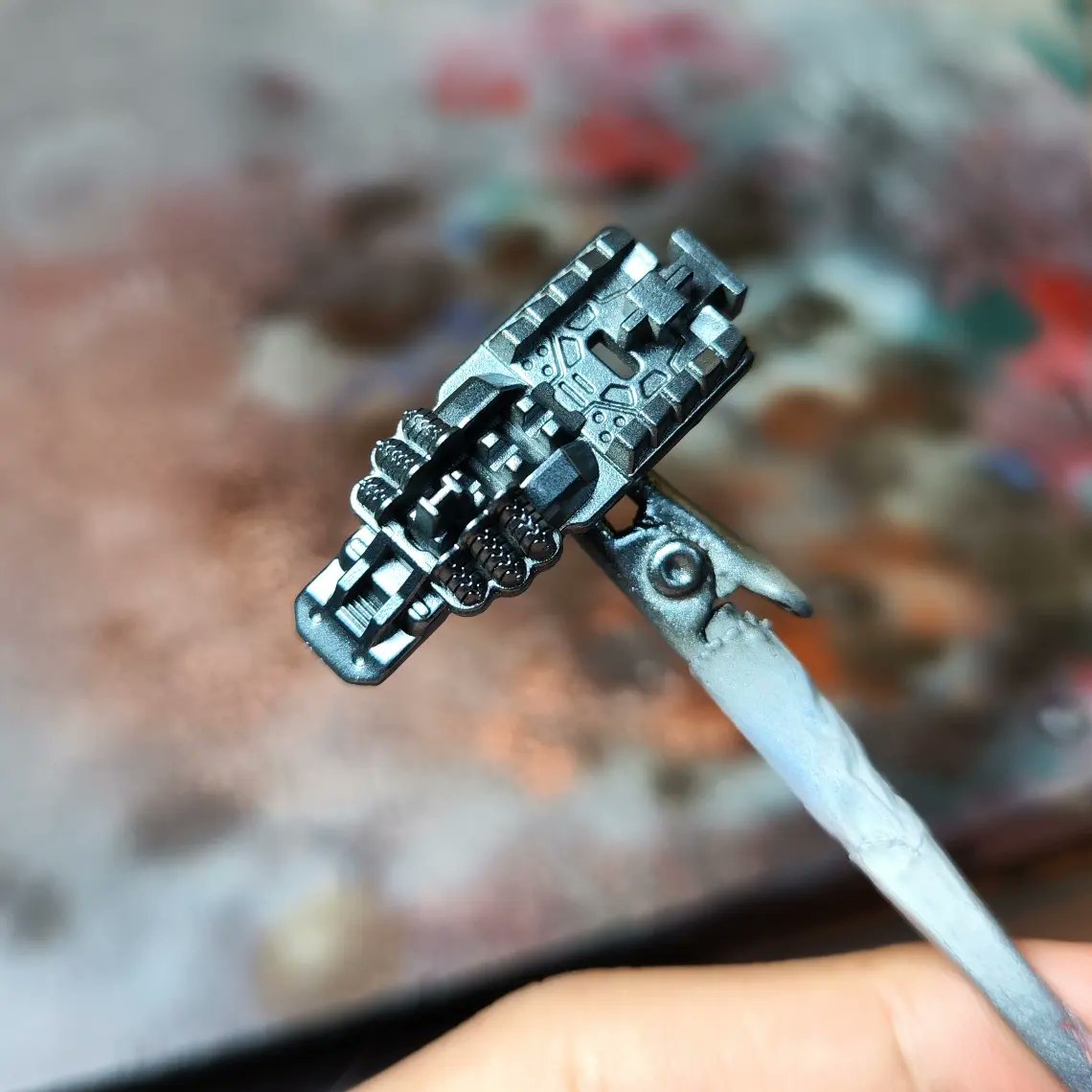 HobbyLifeStudio's tweet photo. 1/35 ZW18 Spideath
ลงสีโครงในเรียบร้อยแล้ว ตัวนี้ไม่ต้องเนี๊ยบมากเพราะเราจะเน้นทำเก่าๆพังๆไปเลย
5วันก่อนส่งงานAK
#TakaraTomy #Zoids #ZoidsWild #Spideath https://t.co/qoVlyeL2Td