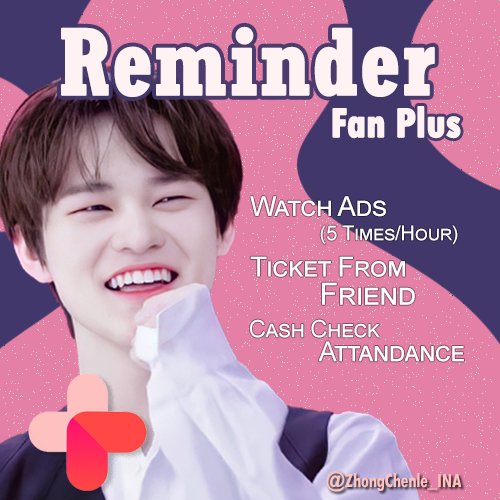 ZhongChenle_INA's tweet photo. 📢 FANPLUS REMINDER

📌 Collect Cash &amp; Vts for Chenle's Birthday Vote
📌 VOTE CHENLE on "Voting Event for Idols born in November"
🖇️https://t.co/o5ZoaEgDFy

#CHENLE #천러 #NCT천러 #엔시티천러 https://t.co/BjN6j9UEWh