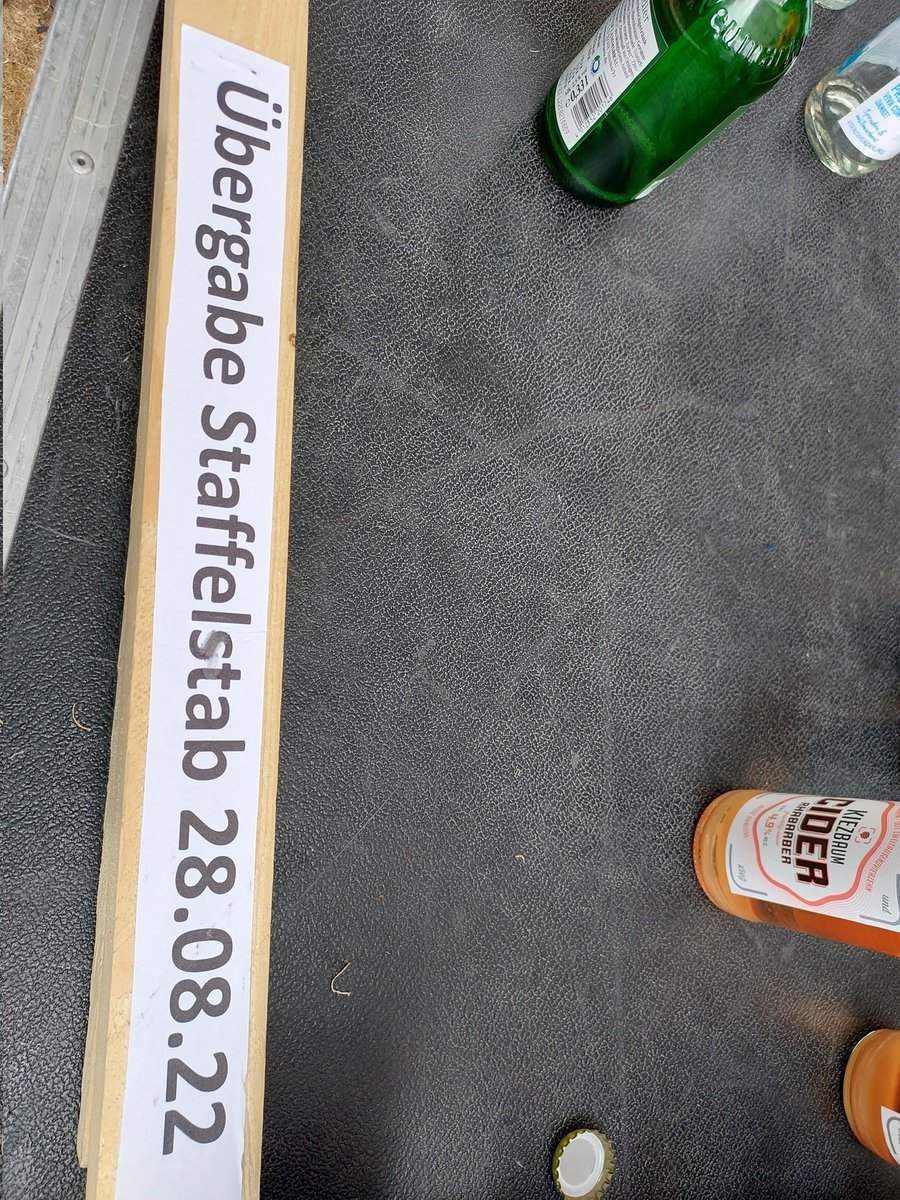 Ines49265168's tweet photo. Übernahme des Staffelstabs #Radentscheid_by 
#verkehrswende2808 
Wir brauchen eine Verkehrswende in GANZ Deutschland... ganz Europa... https://t.co/StKNrwchbc