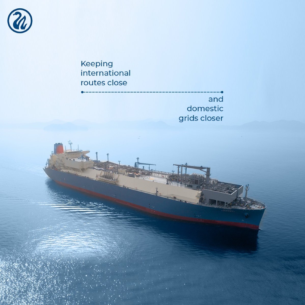 SwanCorpLimited's tweet photo. Location is key when it comes to our LNG port with proximity to international shipping routes, the shortest distance from the Gulf countries and easy connectivity with the national gas grid. Know more: https://t.co/yTkI7aWYGH
#LNG #FSRU #LNGPORT #SwanGroup https://t.co/A8TmJmyqOJ