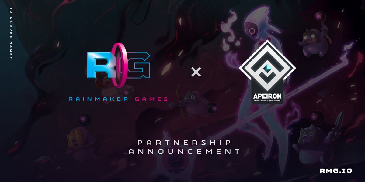 Gamegptofficial's tweet photo. ☔️ We're pleased to announce that we've formed a strategic partnership with @ApeironNFT, the first play-and-earn adventure god game on the blockchain.
Stay tuned for an AMA announcement soon!
🔗 https://t.co/nzjOutTy9H https://t.co/dyVhGJ35FE