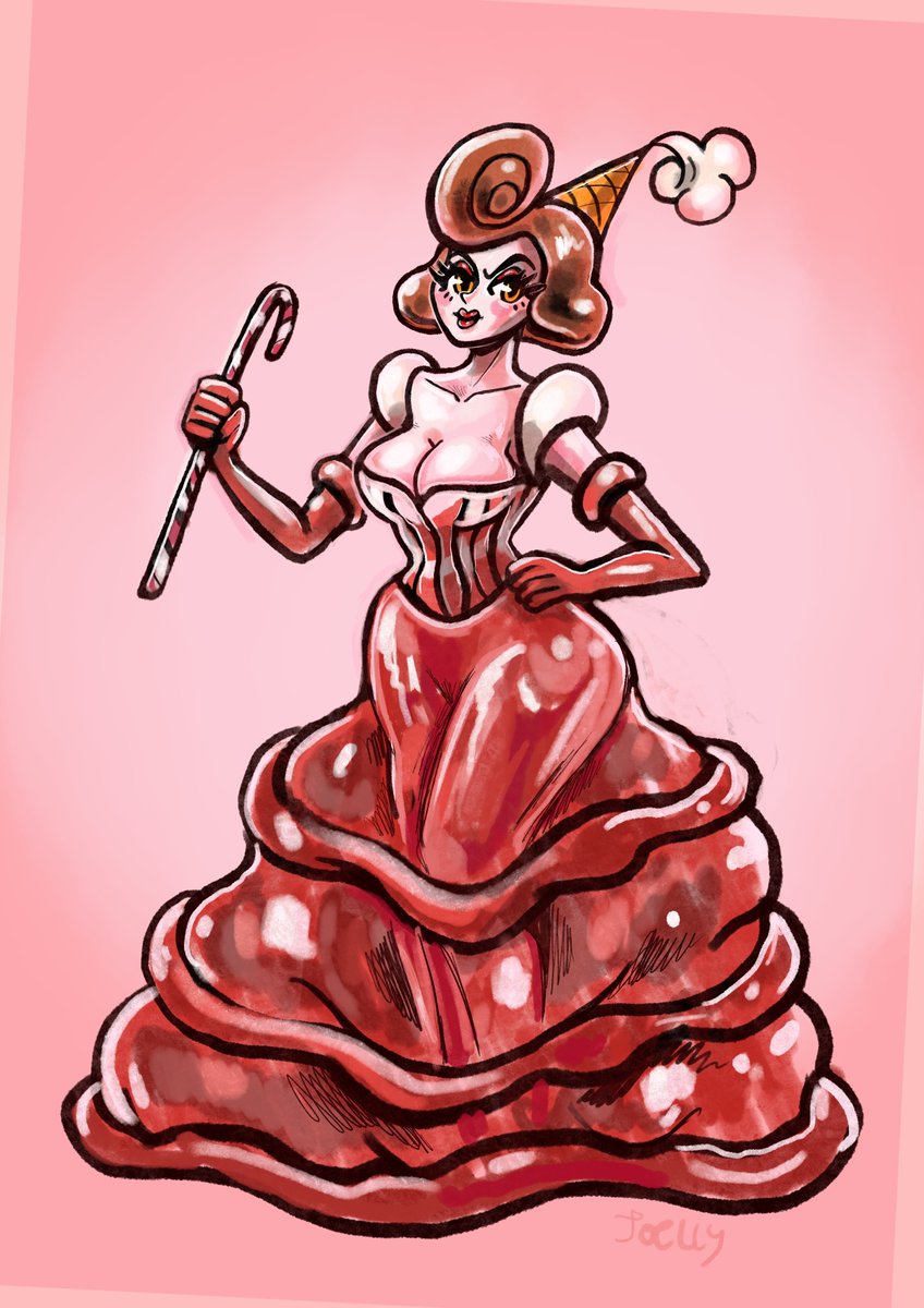 joellyart's tweet photo. Baroness Von Bon Bon
#Cuphead #baronessvonbonbon #cupheadfanart https://t.co/TQtNjoiNXu