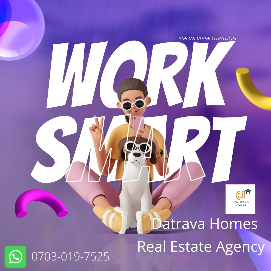 01_Darlington's tweet image. Sometimes we can be overwhelmed by our jobs.
There are efficient tools that powers us to work smart.
It&apos;s a new week, work smart!
#mondaymotivation#worksmart #lifeenergy #efficienttools  #effectivepeople #realestateagent #digitalmarketinglagos #mondaytips #mondayvibes #newweek