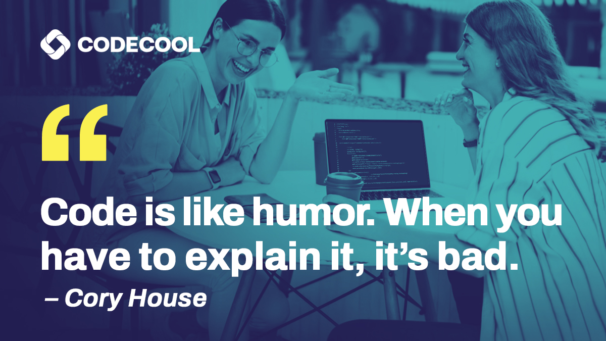 Codecool_global's tweet image. Do you agree? 🤣😜
#codecool #quoteoftheday #MondayMotivation 
codecool.com