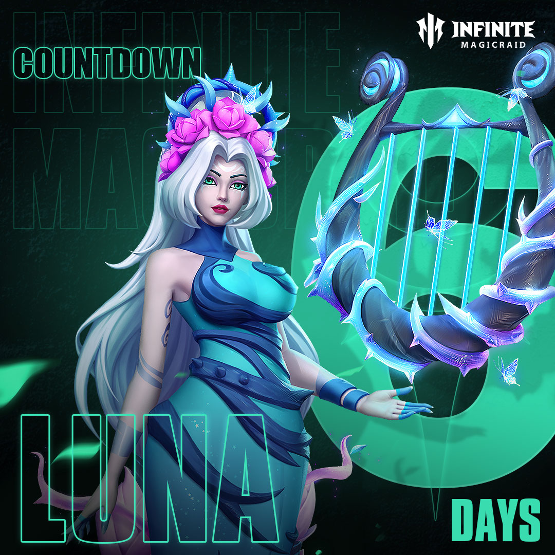 INF_Magicraid's tweet image. 6 DAYS until the #InfiniteMagicraid official launch! ⏳

#infinitemagicraid #OfficialLaunch #sept7
