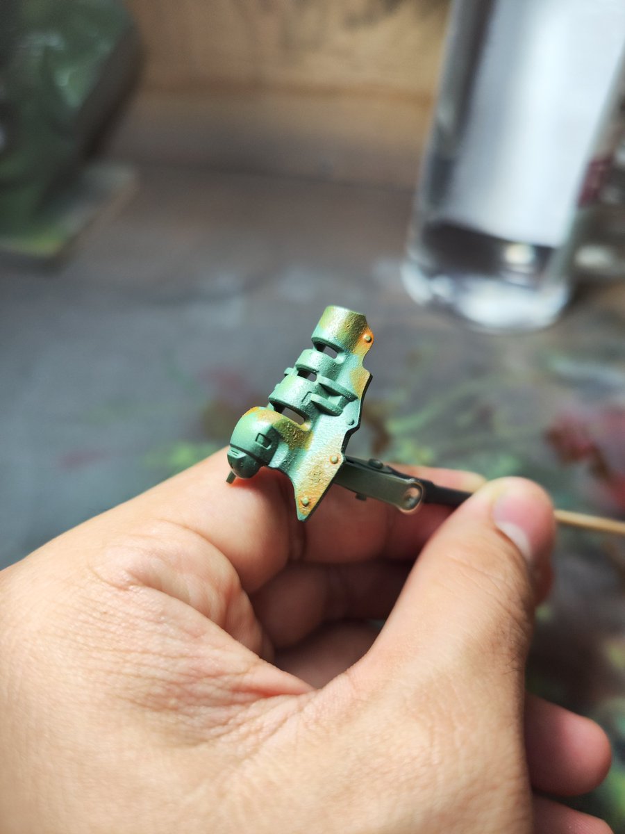 HobbyLifeStudio's tweet photo. 1/35 ZW18 Spideath
Weathering ด้วยอีนาเมบสีสนิมกับโคลน
4วันก่อนส่งผลงาน
#TakaraTomy #Zoids #ZoidsWild #Spideath https://t.co/YmCH2TOly9
