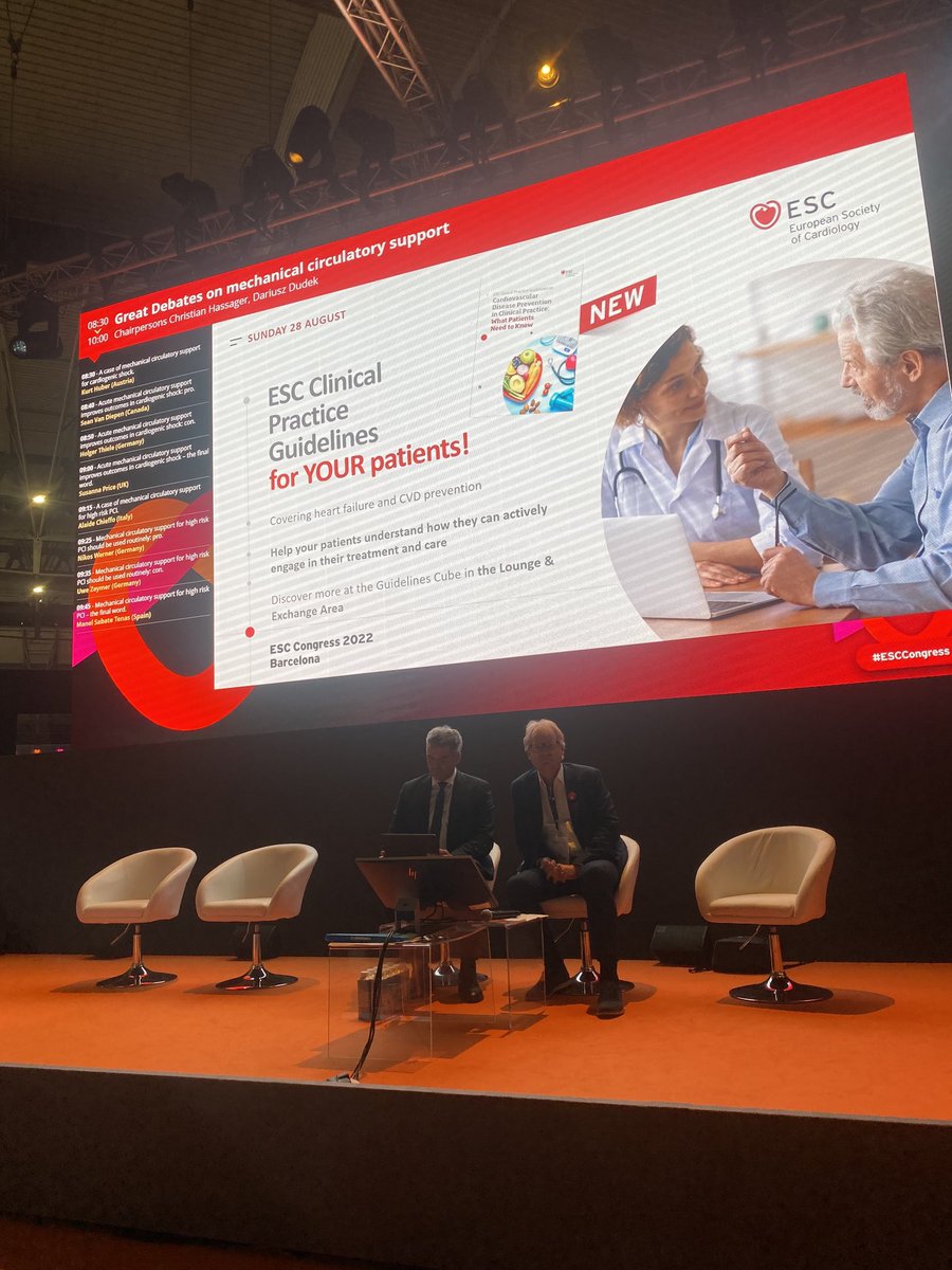 Holger Thiele (@thiele_holger) on Twitter photo 3 min to go for the great debate on mechanical circulatory support! #ESCCongress <a href="/seanvandiepen/">Sean van Diepen</a> @susannaprice <a href="/CHassager/">Christian Hassager</a> <a href="/AGIKinterv/">AGIK</a> <a href="/mmamas1973/">Mamas A. Mamas</a> 3 min to go for the great debate on mechanical circulatory support! #ESCCongress <a href="/seanvandiepen/">Sean van Diepen</a> @susannaprice <a href="/CHassager/">Christian Hassager</a> <a href="/AGIKinterv/">AGIK</a> <a href="/mmamas1973/">Mamas A. Mamas</a>