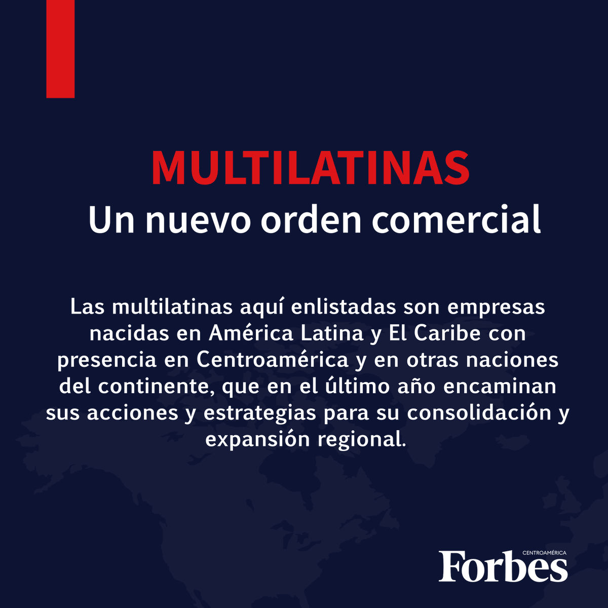 Forbes_CA's tweet photo. #Multilatinas Con todo en contra, estas empresas despliegan estrategias que les permitan consolidarse y continuar su expansión regional. 

Conozca la lista completa en nuestra revista https://t.co/XrID6ynIHj https://t.co/TPOAzNWJxI