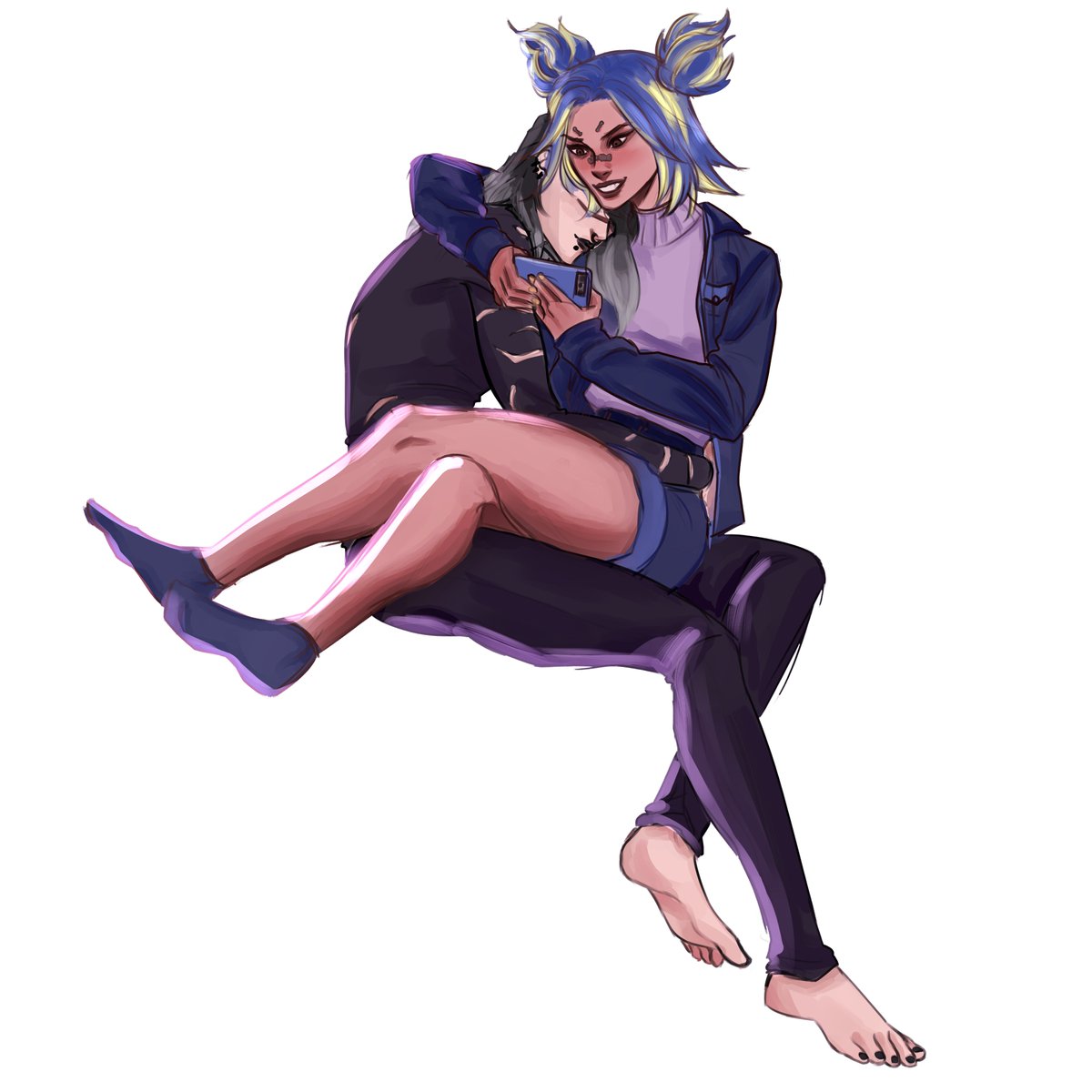 FINALLY FINISHED THIS...!!

wanted to draw fadeshock in casual clothes
#Fadeshock