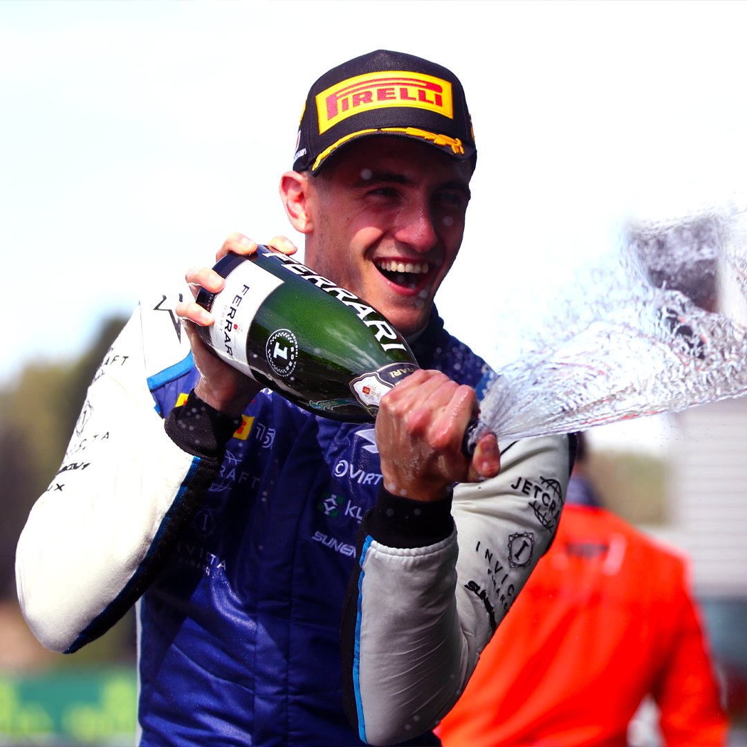 ausgrandprix's tweet photo. You never forget your first #F2 Feature Race win 🏆

What a ripper weekend for @jackdoohan33 in Belgium! 👏

#BelgianGP https://t.co/3aYb7qxPcX