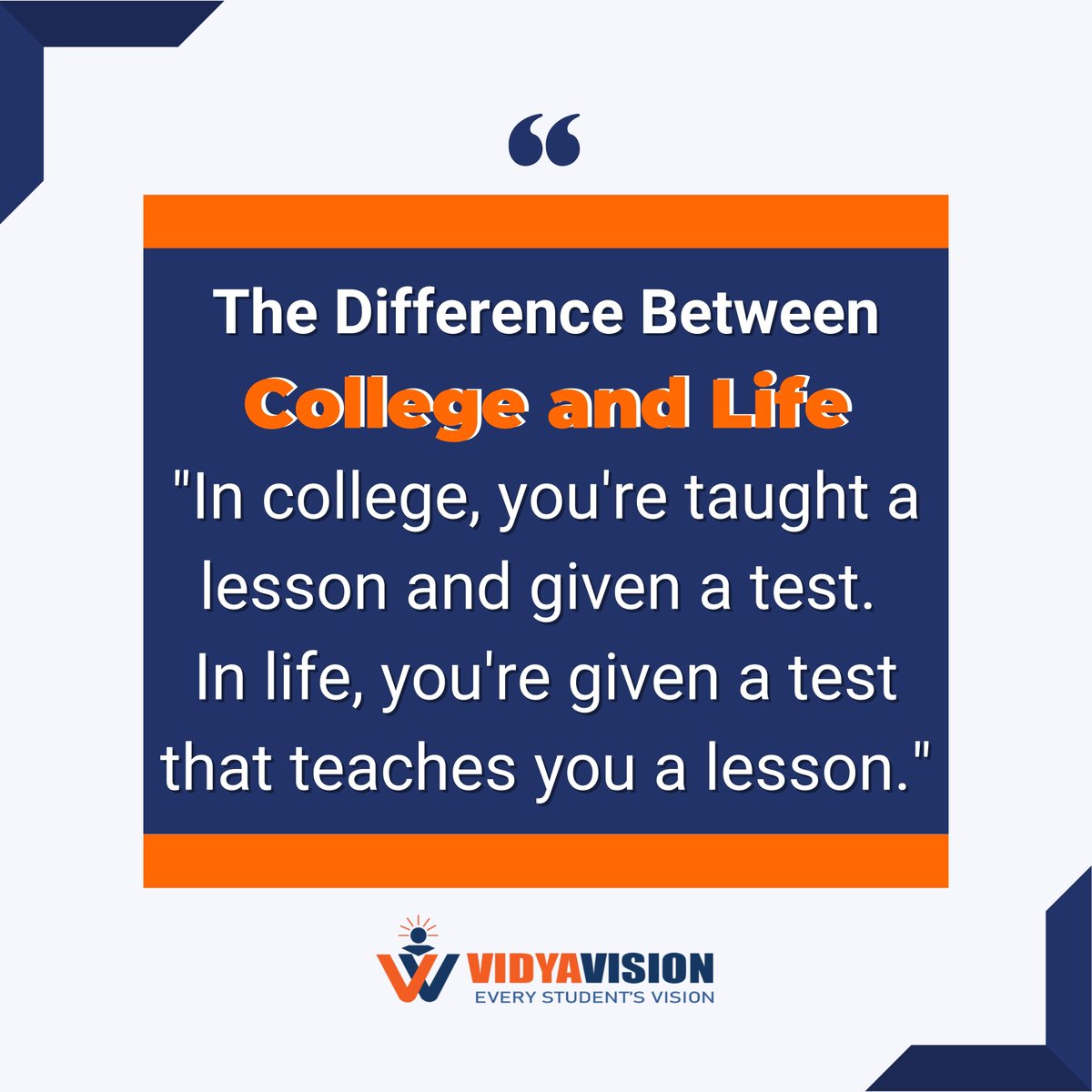 vidyavision_com's tweet photo. Like this post❤️If you agree..!
#quotes #motivationalquotes #quotesforstudents #studentsquotes #Vidysvision https://t.co/HmzSE5AREp