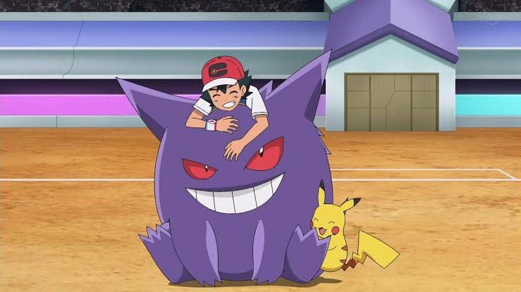 Pokemon Arts and Facts on X: Ash's Gengar does not match the