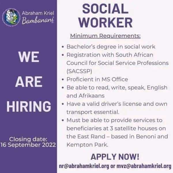 MetjahTebogo's tweet photo. Job vacancies ‼️
Please retweet 🙌 🙏🏾 https://t.co/c8o7nNXtvz