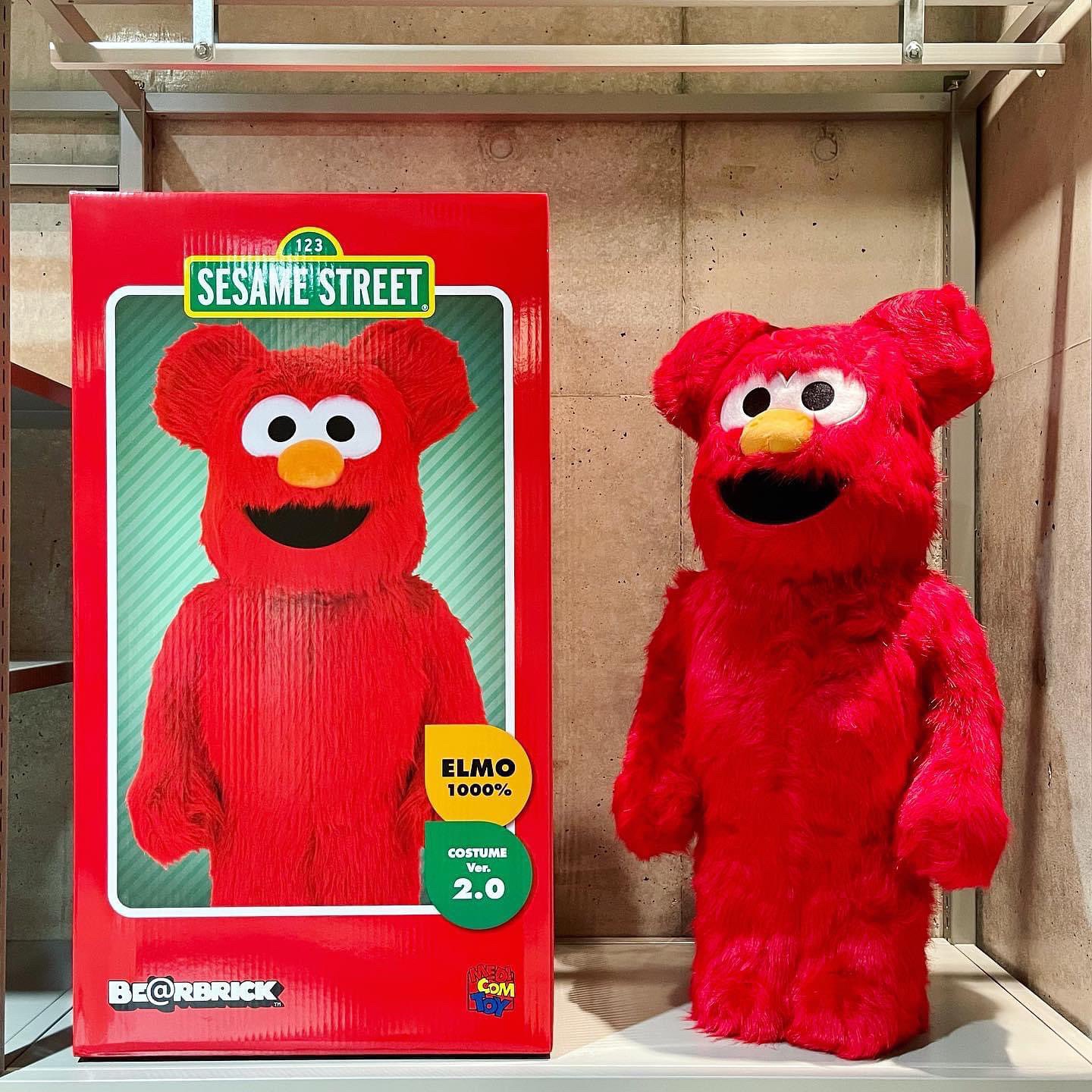 専用 2点ベアブリック ELMO Costume Ver.2.0 1000％