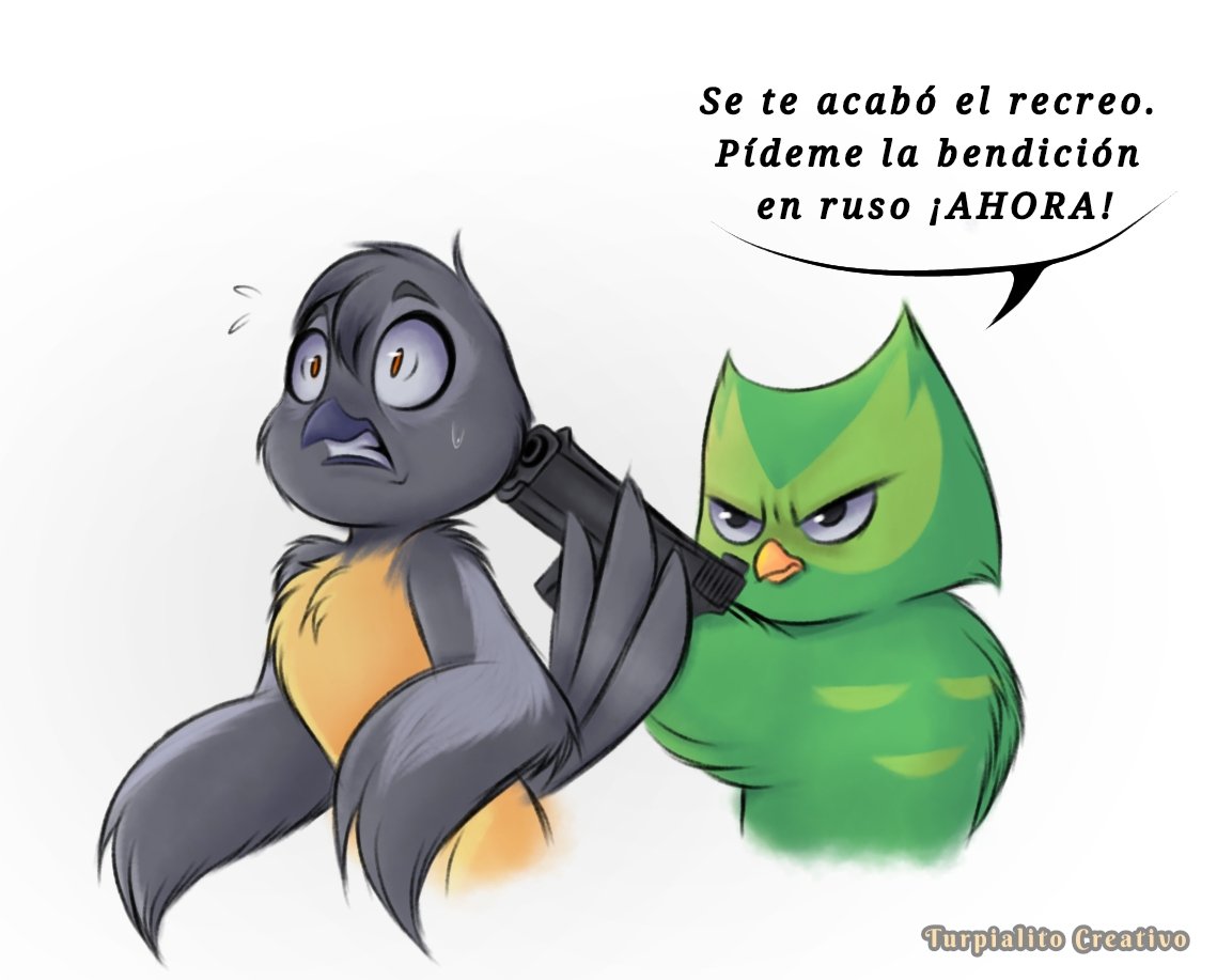 Nunca debí subestimalo 😰
#Duolingo #Duolingomeme #Duolingofanart