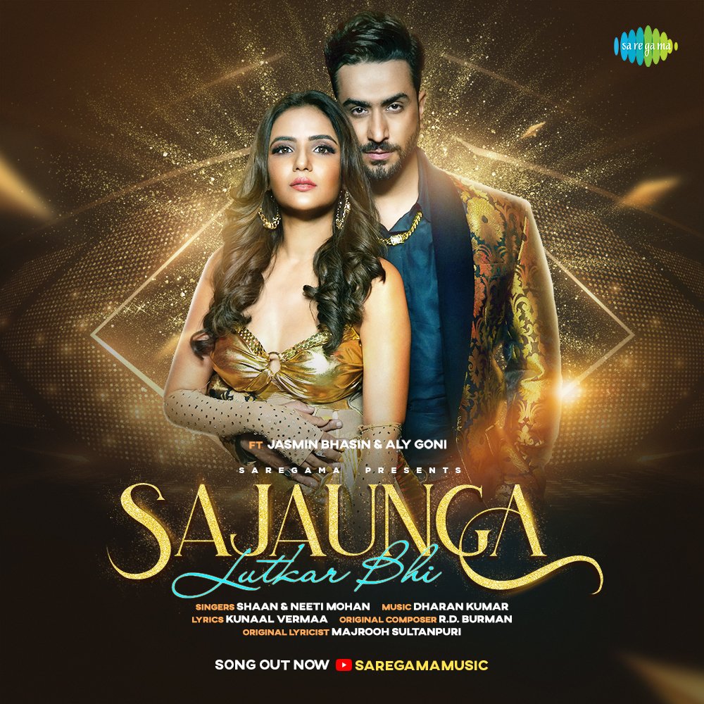 saregamaglobal's tweet photo. Here’s to adding glamour and shine to your Monday #SajaungaLutkarBhi is OUT NOW on Saregama Music YouTube channel.🤩💫

Listen now: https://t.co/Nun9JnScKo

@jasminbhasin
@AlyGoni
@singer_shaan
@neetimohan18
@kunaalvermaa77
@dharankumar_c
#GaneshAcharyaa https://t.co/W8aAYZrCjB