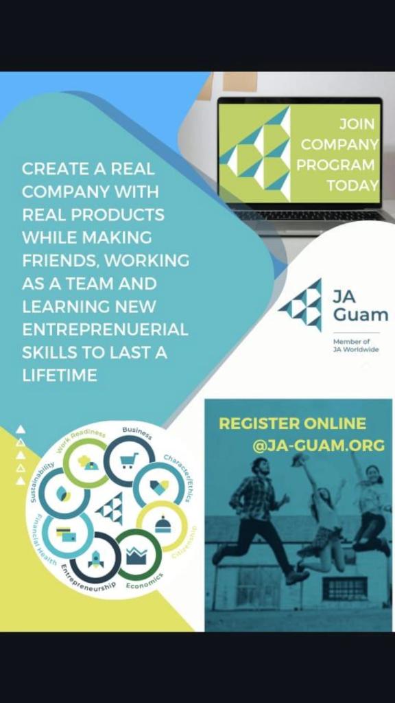 GuamJA's tweet photo. Enrollment for JA Company Program now OPEN https://t.co/y9Fr4zSW7C