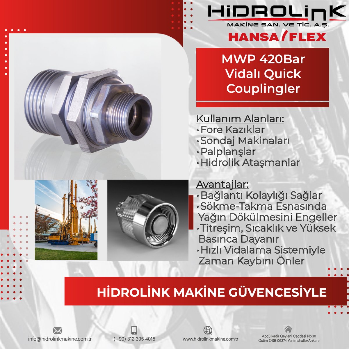 Hidrolink Makine tweet media