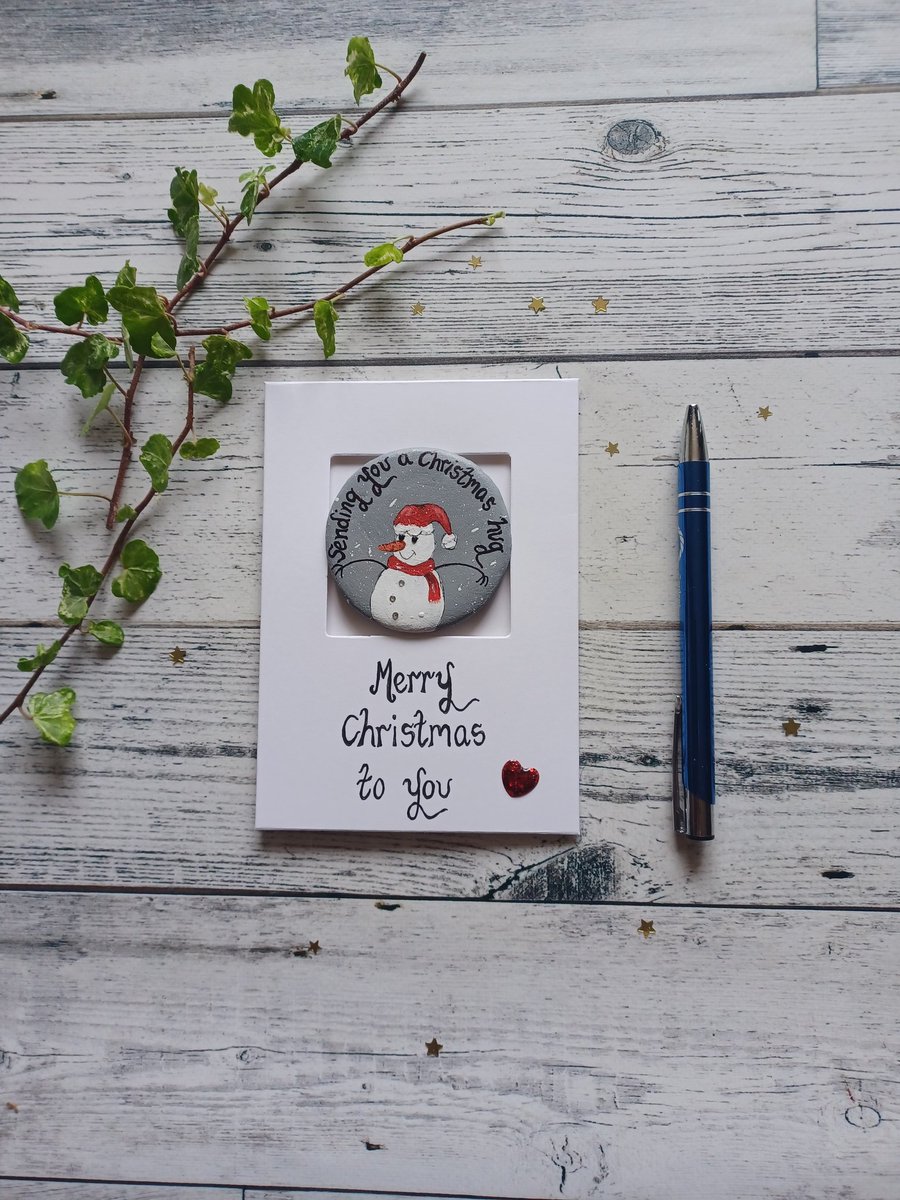 For people who want to start early this year, Christmas keepsake cards plus more in my shop pebbles4thought.co.uk #EarlyBiz #MHHSBD #MJNWVIP