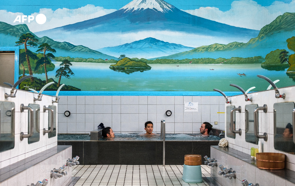 AFP News Agency on Twitter "Japanese bath houses find new ways to stay