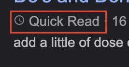 New feature on google search results “Quick Read.”

Started seeing this feature today and that’s after the helpful content update. 

Should that be an indicator for content with helpful information?

If so, I win 🥇