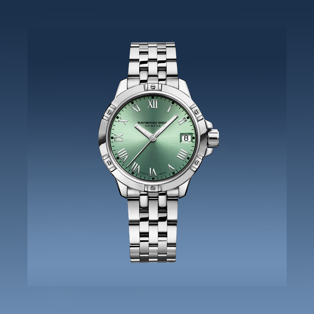 raymondweil's tweet photo. Tango Ladies steel bracelet watch with green dial. Water-resistant up to 100 meters with scratchresistance, it offers durability in a comfortable and stylish bracelet watch.

Discover the timepiece: https://t.co/qjgnRYZzKq 

#RAYMONDWEIL #RWTango #LadiesWatches #LadiesSwissWatch https://t.co/W1uBdkM0GK