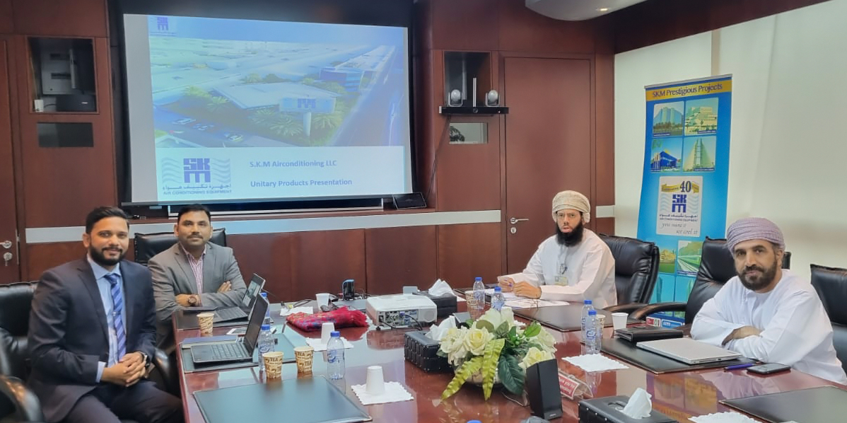 SKMAIRCON's tweet photo. #SKM is pleased to welcome guests from PDO Oman , at SKM Head office and factory in #Sharjah #UAE.

#HVAC #AC #acmanufacturer #acmanufacturing #hvaclife #hvacinstall #hvactech #airconditioning #hvacsupplies #middleeast #gulf  #investment #construction #industrial #commercial https://t.co/UBTmbxkk8q