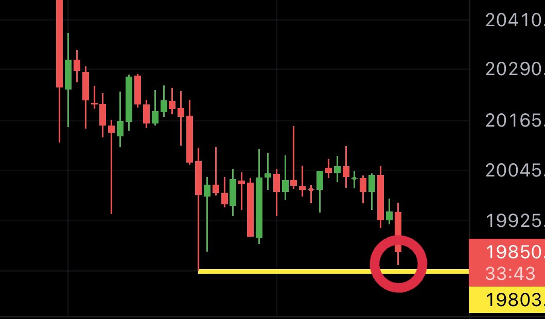 Noworripayment's tweet photo. IF #BTC    BREAKS BELOW THE PREVIOUS LOW IT WILL GET VERY HAIRY!
https://t.co/qnaEyKWpSF https://t.co/iRYXthB2yM