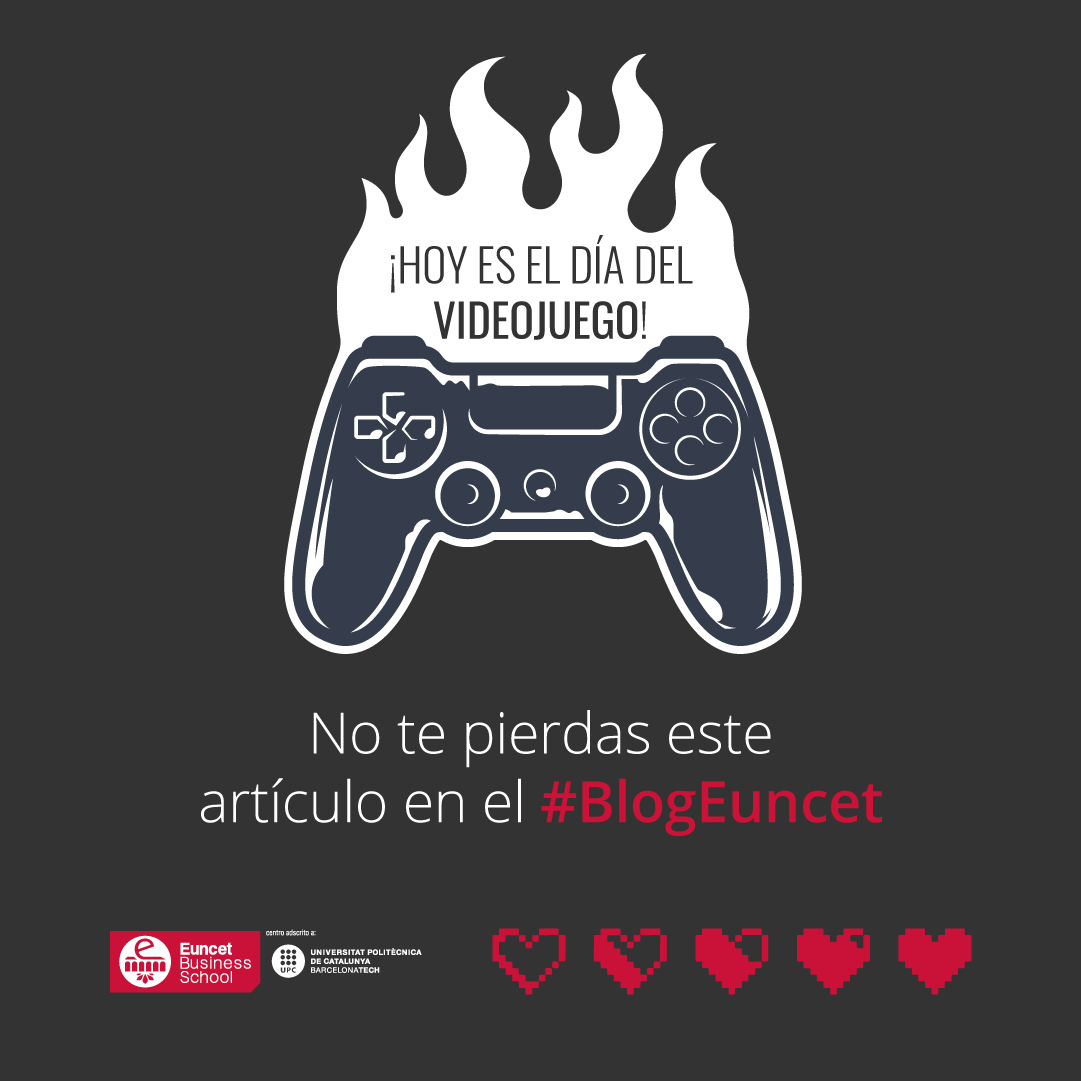 euncet's tweet photo. ¡Hoy es el día del #videojuego! No te pierdas el artículo en el #BlogEuncet y descubre el crecimiento de los #videojuegos y su impacto en la sociedad y por qué deberías apostar por formarte en este sector.👉https://t.co/zzpZodIP6A https://t.co/89U1V4JVhK