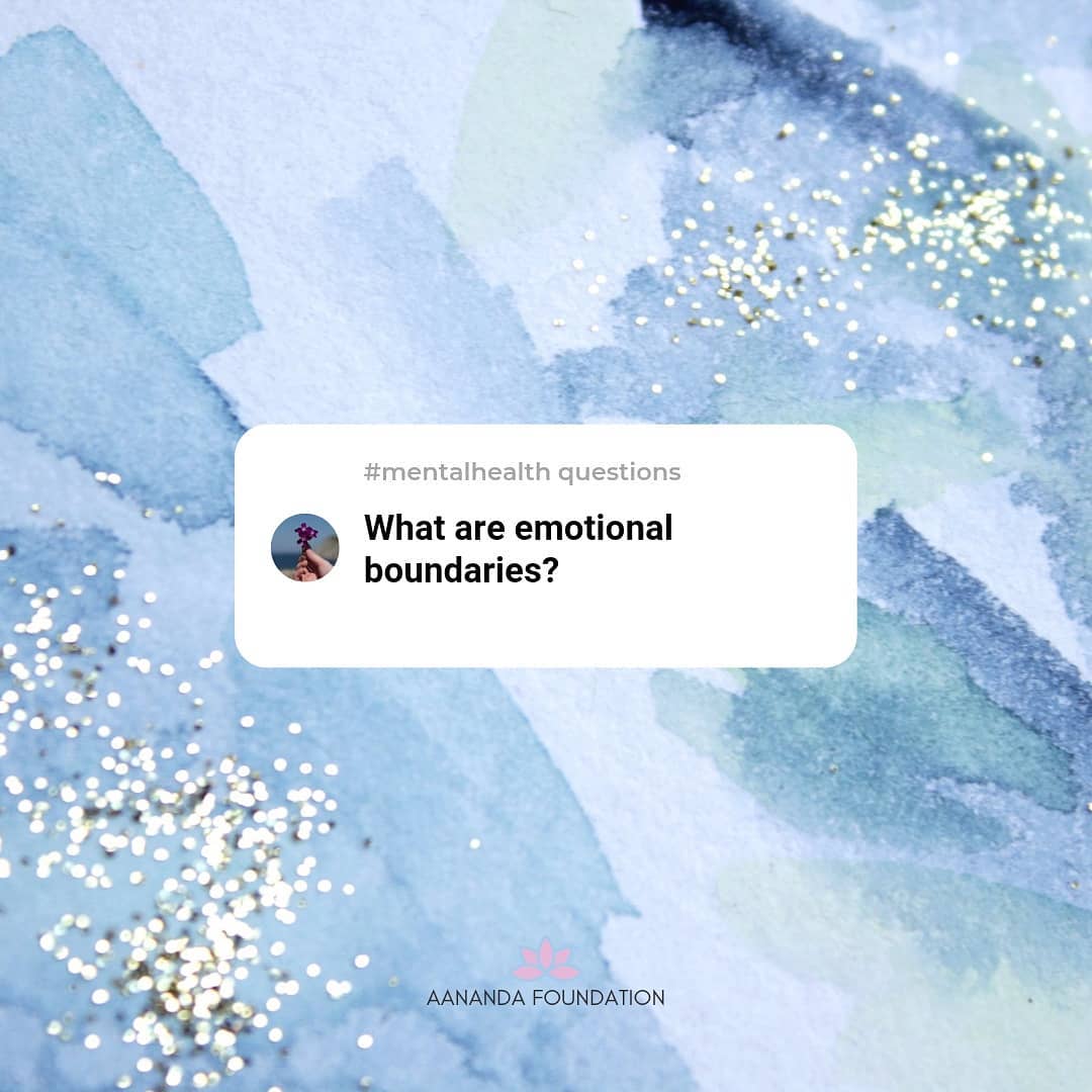 AanandaFDN's tweet photo. Read More : https://t.co/phwT6A7Exe

#mentalhealthawareness #ngo #boundaries #boundariesarehealthy #emotionalboundaries #aananda #aanandafoundation #mentalhealth https://t.co/DHeQIjjqeL