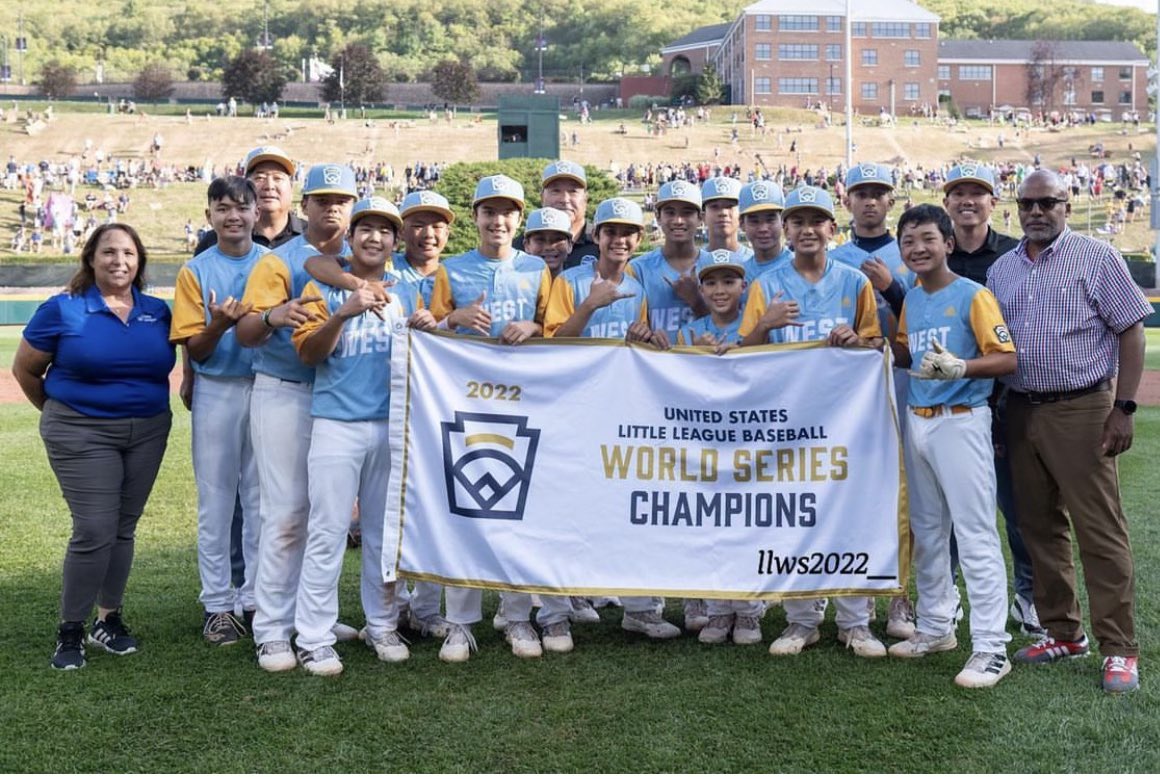 HiromotoAran's tweet photo. 2022 LLWS World Champs. Letโs go Honolulu!!!
#WE>me https://t.co/rr7YHfGoMn