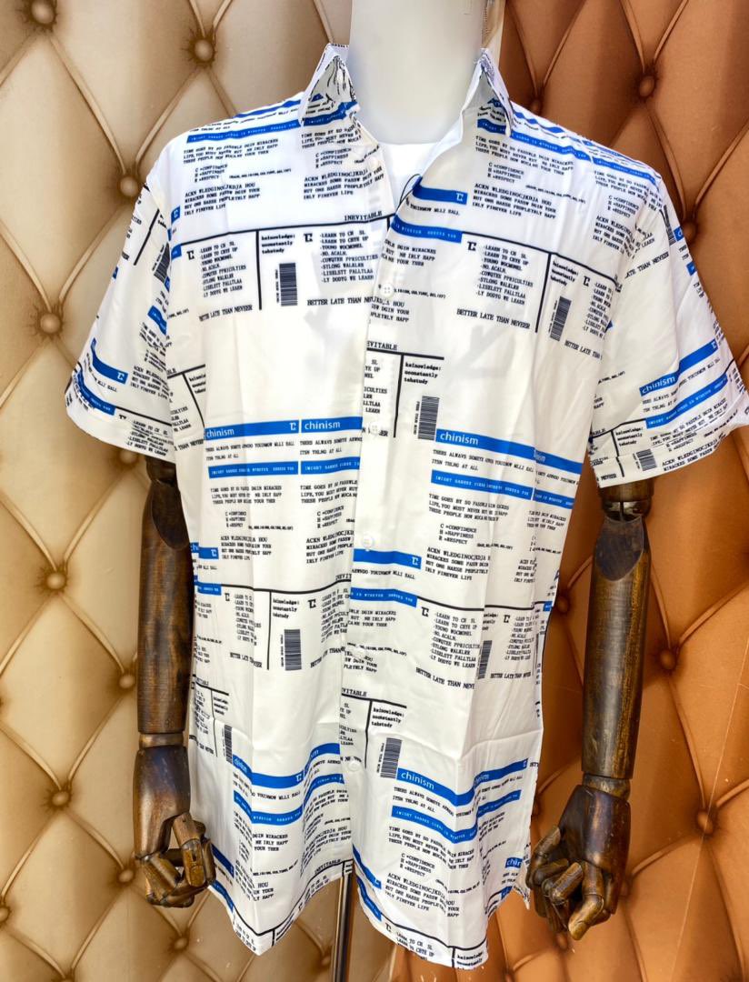 legedisbenz's tweet photo. ZARA DESIGNER SHIRT 👕.       AVAILABLE IN STORE.                SIZE 👉 2XL - 4XL
PRICE 🏷 N15,000 NAIRA         
KINDLY RETWEET GENEROUSLY https://t.co/sVAUsEsNWw