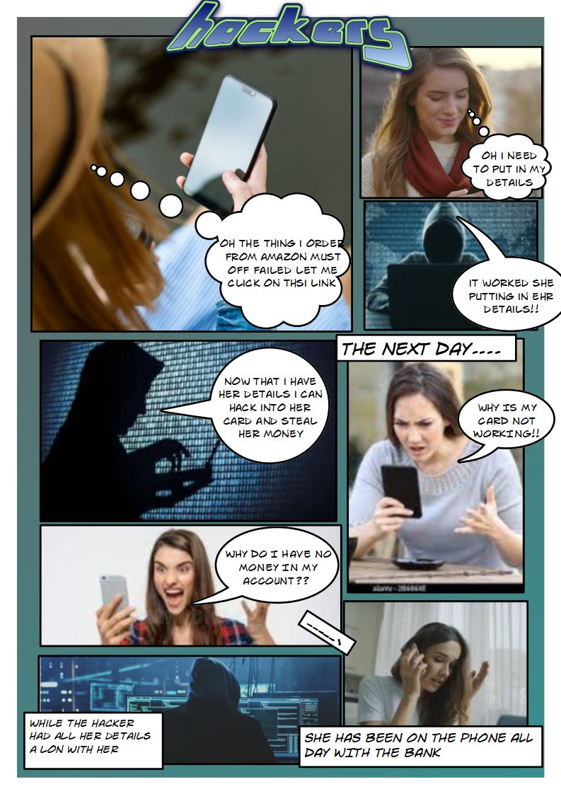 WCHSTechnology's tweet photo. S2 Computing learning about Internet Safety and designing their own comics #weAREwchs #technologyisthefuture https://t.co/7QYrAOoQbS