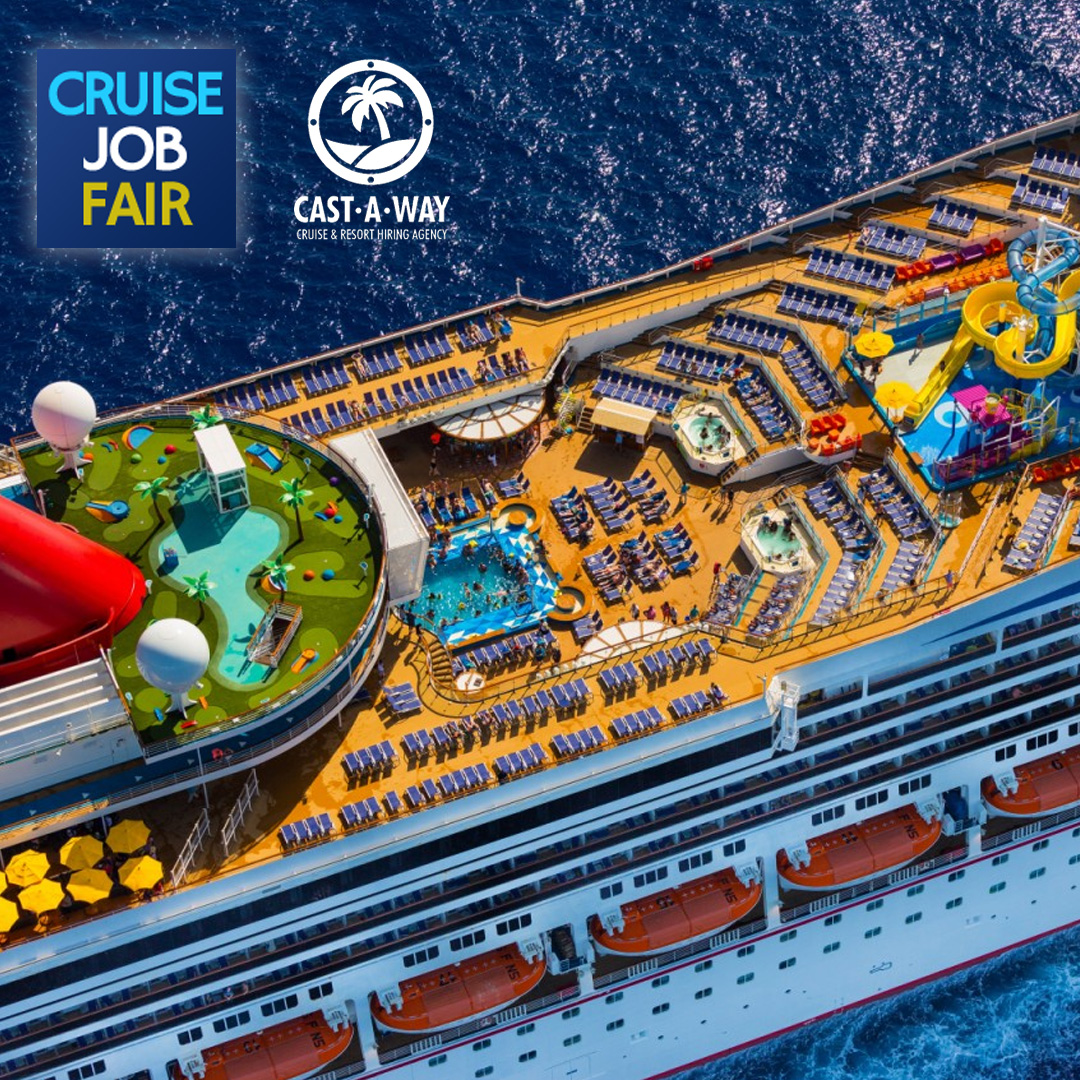Cast-A-Way Agency is urgently seeking candidates from Central &amp; South America and Spain for their cruise clients.

Virtual Career Fair - Latin America and Spain
Friday, 9 September 2022
online

virtual.cruisejobfair.com/events/48/virt…
 
#cruisejobfair #cruiseshipjobs #cruisejobs #allcruisejobs