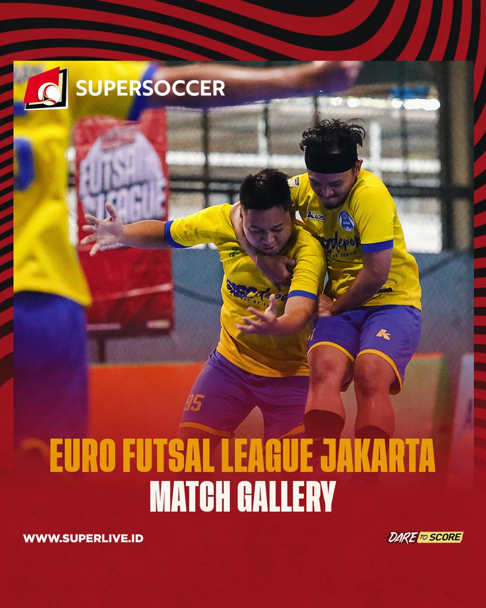 my_supersoccer's tweet photo. EURO FUTSAL LEAGUE Jakarta pekan keempat berlangsung seru! Semangat meraih tiga poinnya keliatan banget dari gambar-gambarnya.
#SUPERLIVE
#SUPERSOCCER
#DARETOSCORE
#IDARE https://t.co/azDco611Ib