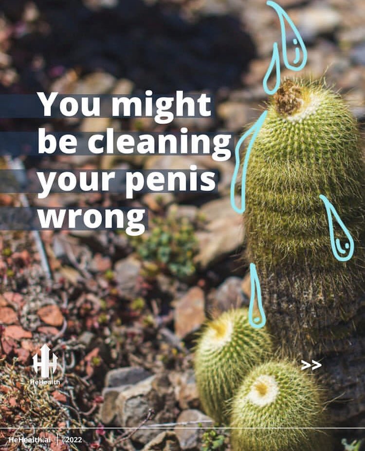 HeHealthai's tweet photo. It is super important to maintain good genital hygiene by adopting a habit of washing your penis at least once a day! This will help reduce the chances of you developing skin irritations!
#symptomchecker #healthcare #genitalhealth #hehealth #menshealth #artificialintelligence https://t.co/O6OaaK4XSS