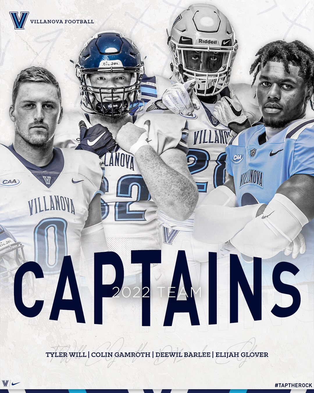 Villanova Football on Twitter "Your 𝟚𝟘𝟚𝟚 Team Captains. https//t.co