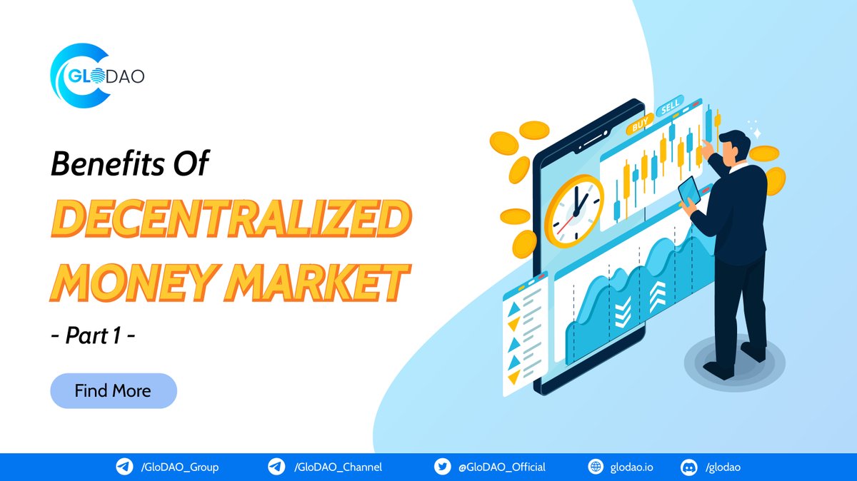 GloDAO_Official's tweet photo. Learn more about the benefits of decentralized money market here 👉 https://t.co/Zhmsv5cv5r

#glodao #defi #dao #blockchain https://t.co/OHpsvHsKZl
