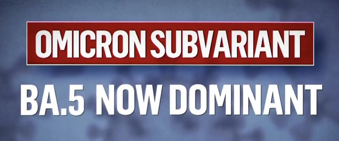 Remember: B5 is SUPER Contagious 

Who might you give it to without knowing?

My pt has #COVID. She’s immune compromised &amp; now thrown into heart failure &amp; bacterial pneumonia. 

She says, “Doc, hold my hands. I can’t BREATHE!”

Also remember #LongCOVID is a nightmare

#Vaxx #Mask