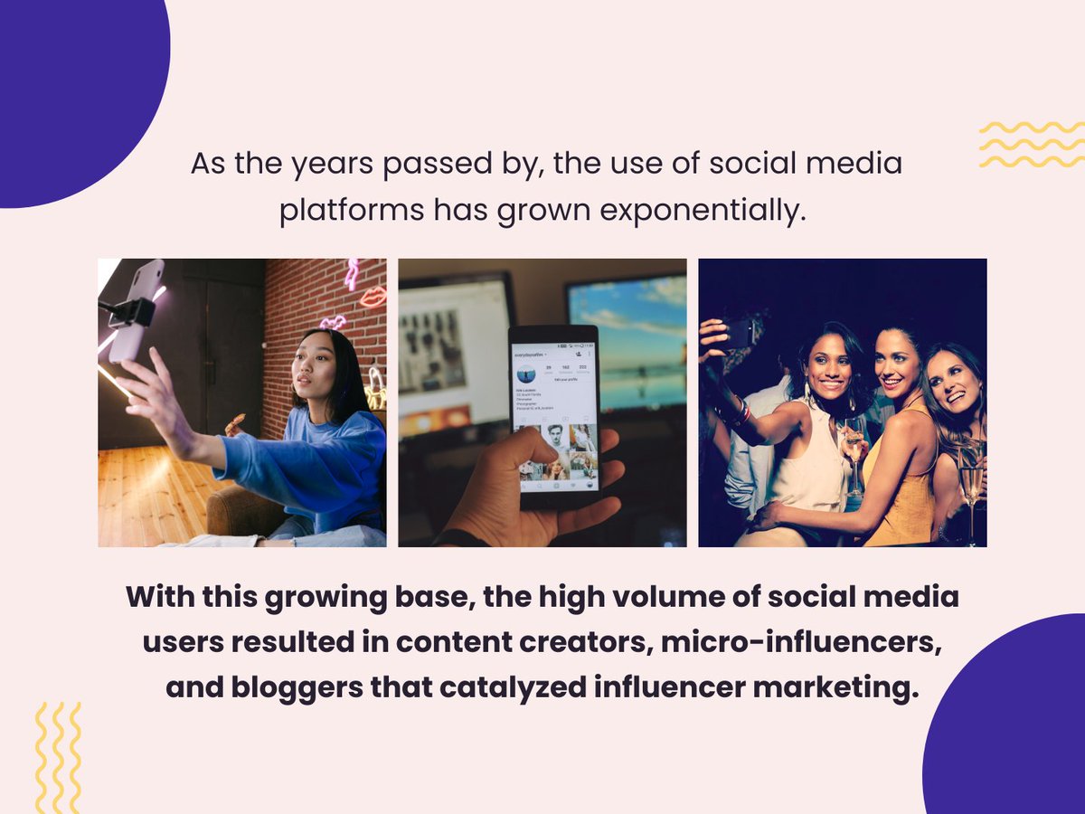 mpress_co's tweet photo. Have you ever wondered what it takes to be an influencer? π€
From celebrities to content creators, they have mastered the art of branding through the years. Maybe we can learn a thing or two from them! π
Who's your favorite influencer?
#BroadcastHistory
#CA3283
#InfluenSHARE https://t.co/B7168IdFfU