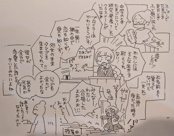 子供が中学生だからか、自分がその時代を過ごした土地に引っ越してきたからか、ちかごろ中学時代のことをよく思い出します。 