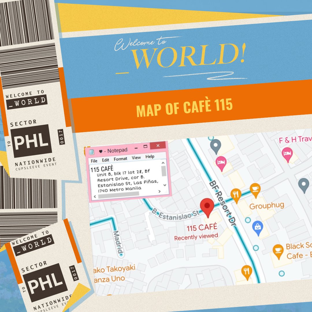CaratLandPH's tweet photo. Sector PNS #SectorPNS

📍 115 Cafe, BF Resort Drive, Las Piñas
⏰ Sunday, September 18
🔗 https://t.co/2qB6OLeIID
🧑‍✈️ @kidultwsvt x @daily_kimchi

10/ https://t.co/1o1Vzw0Pvj