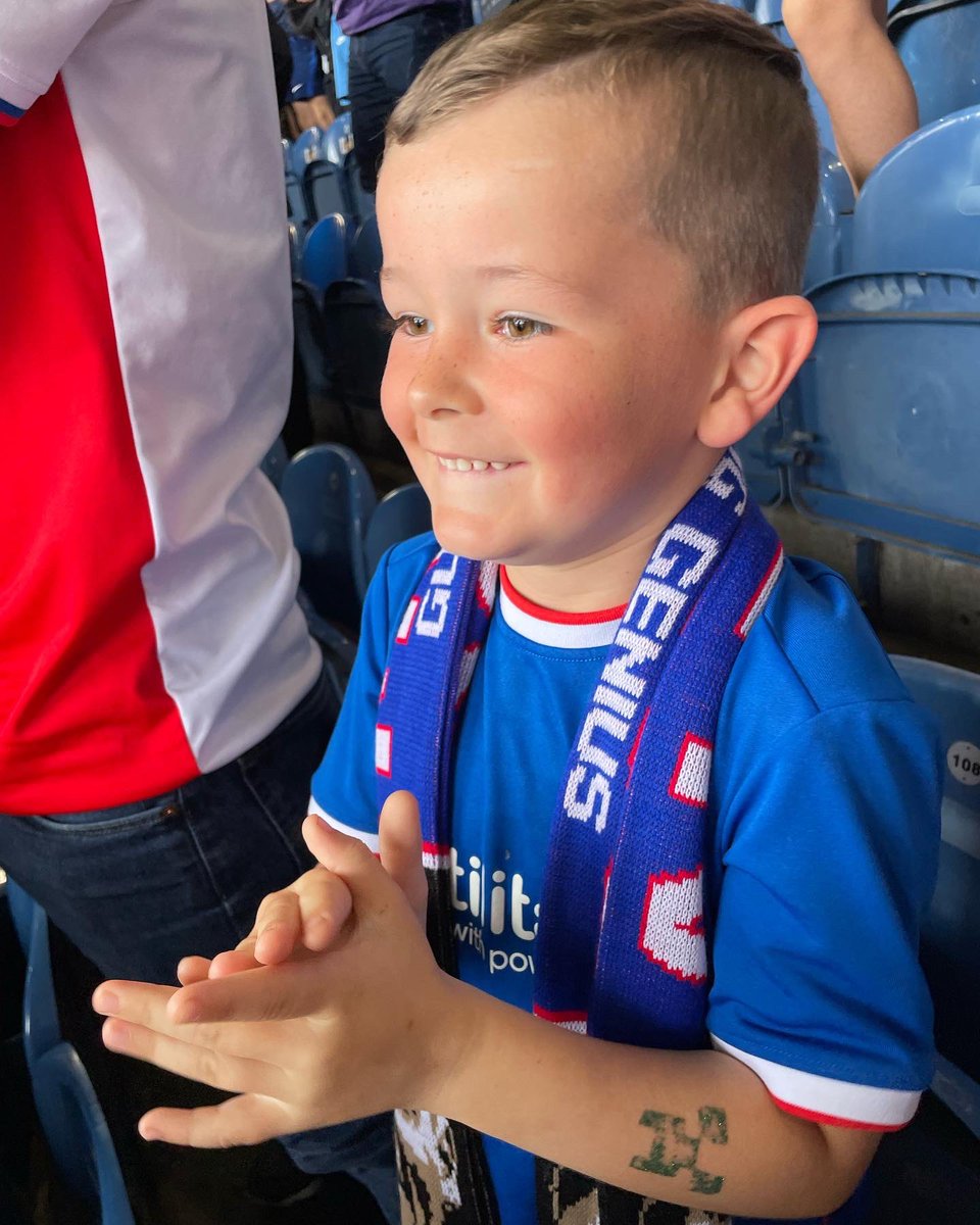 adeleduffy_2's tweet photo. Loved seeing Lyle go to his first rangers game ❤️ his wee face when they scored https://t.co/RMqfWrczYk