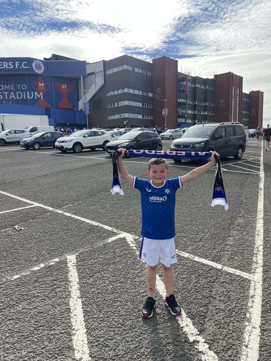 adeleduffy_2's tweet photo. Loved seeing Lyle go to his first rangers game ❤️ his wee face when they scored https://t.co/RMqfWrczYk
