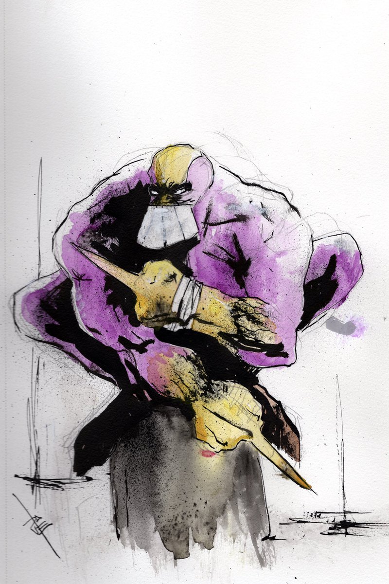 The Maxx.

#maxx #themaxx #themaxxcomics #samkeith #sandman #imagecomics #wildstorm #comic #comicart #comicartist #comicartwork #fanart #draw #drawing #watercolor #paint #ink #parallelpen #sketchbook #illustration