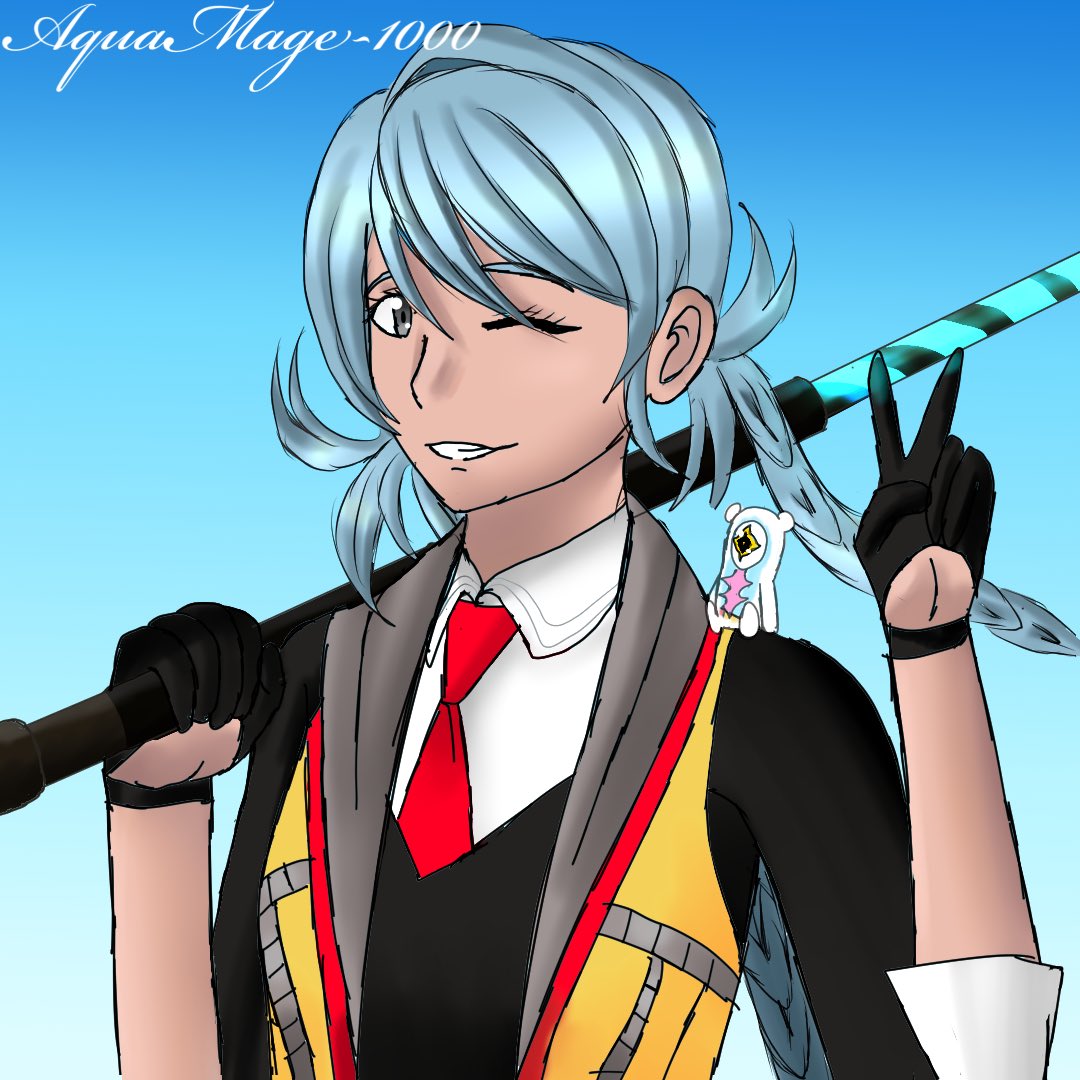 Aqua_Mage1000's tweet photo. My first time drawing Mizuki and Aiba (Drawing the braids were a pain) #aitsf #aini #aithesomniumfiles
#somniumfiles
#aithesomniumfilesnirvanainitiative
#nirvanainitiative #mizukidate #aitsf2 https://t.co/0MzkBd2KCw