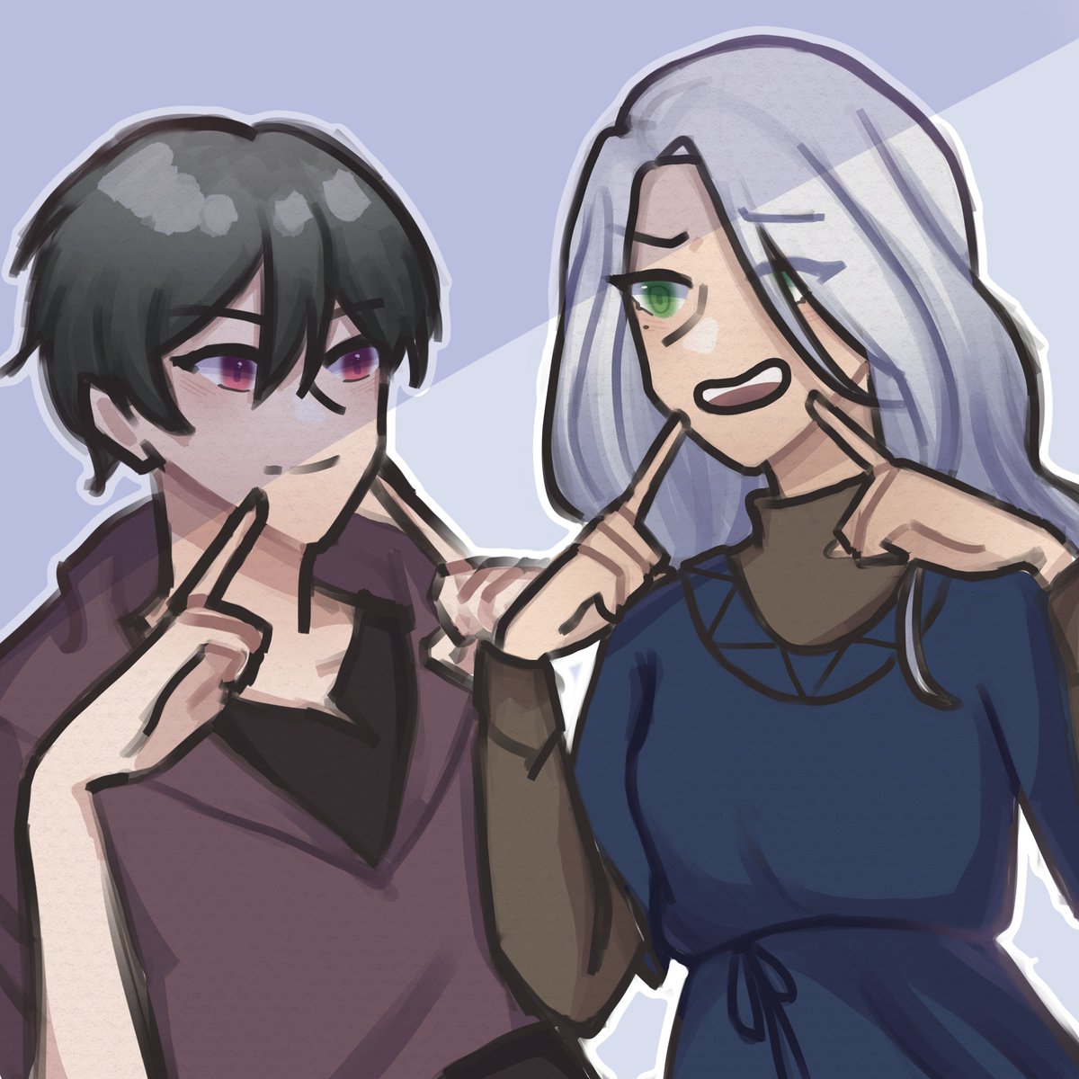 bucinhaitham's tweet photo. @iniyumefess ini nder 60k udh couple tp agak lama ngerjainnya soalnya aku sibuk >__< ini sample lain https://t.co/YqdnSckbRC https://t.co/zA9bHavZj0