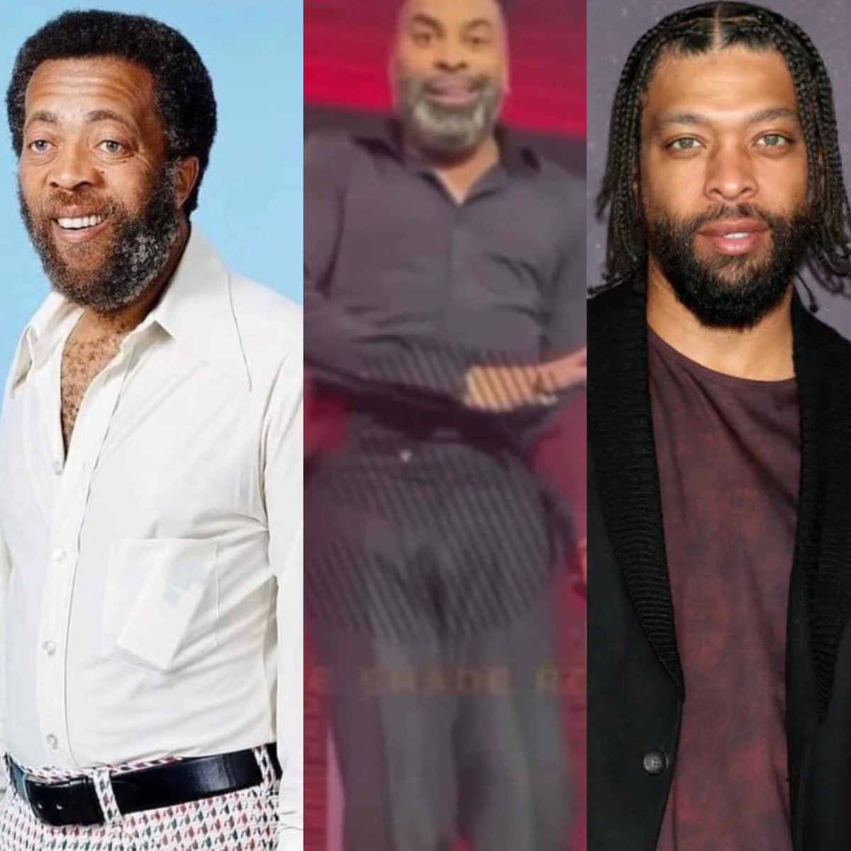 RickeySmiley's tweet image. Three generations!! 😭😭😭😭😭😭 @DeRayDavis