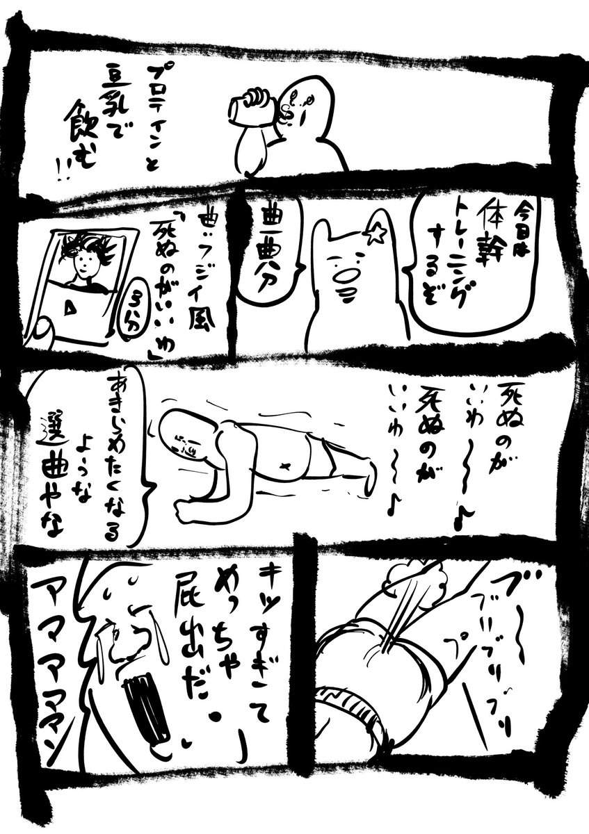 筋肉日記27日目

体幹トレーニングした 